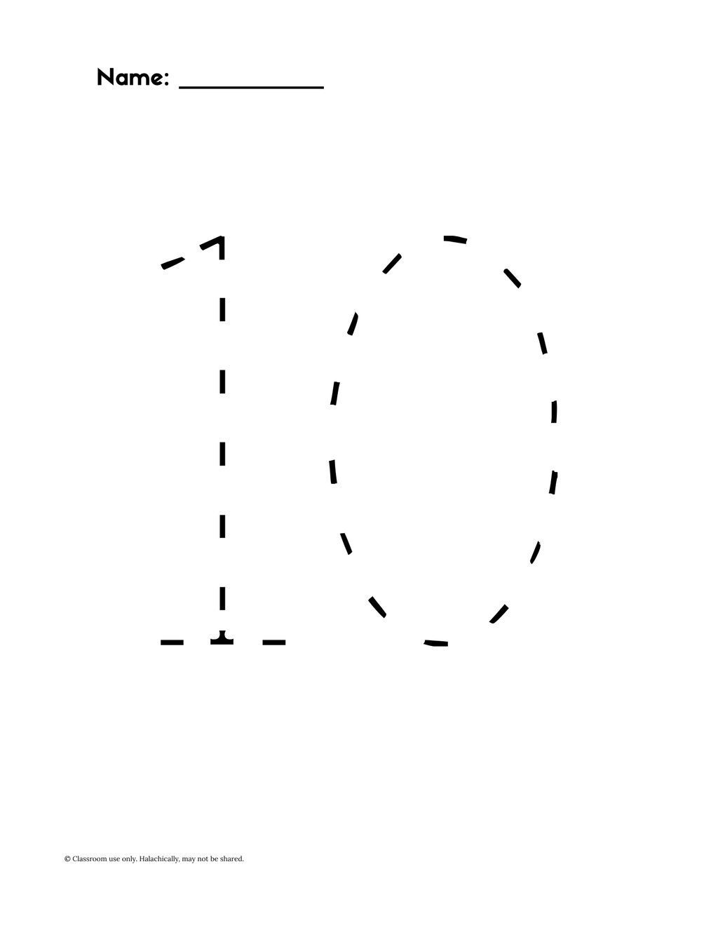 Number Tracing 1-20 {Pre K-Grade 1}