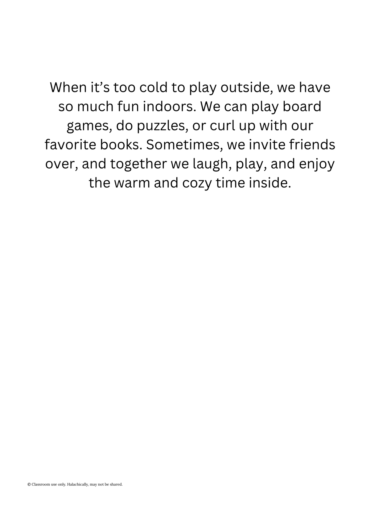 Winter Book