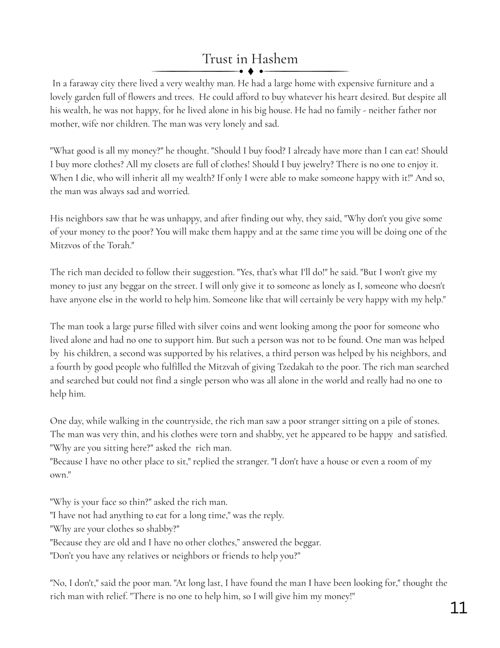 Mitzva Book {3-8}