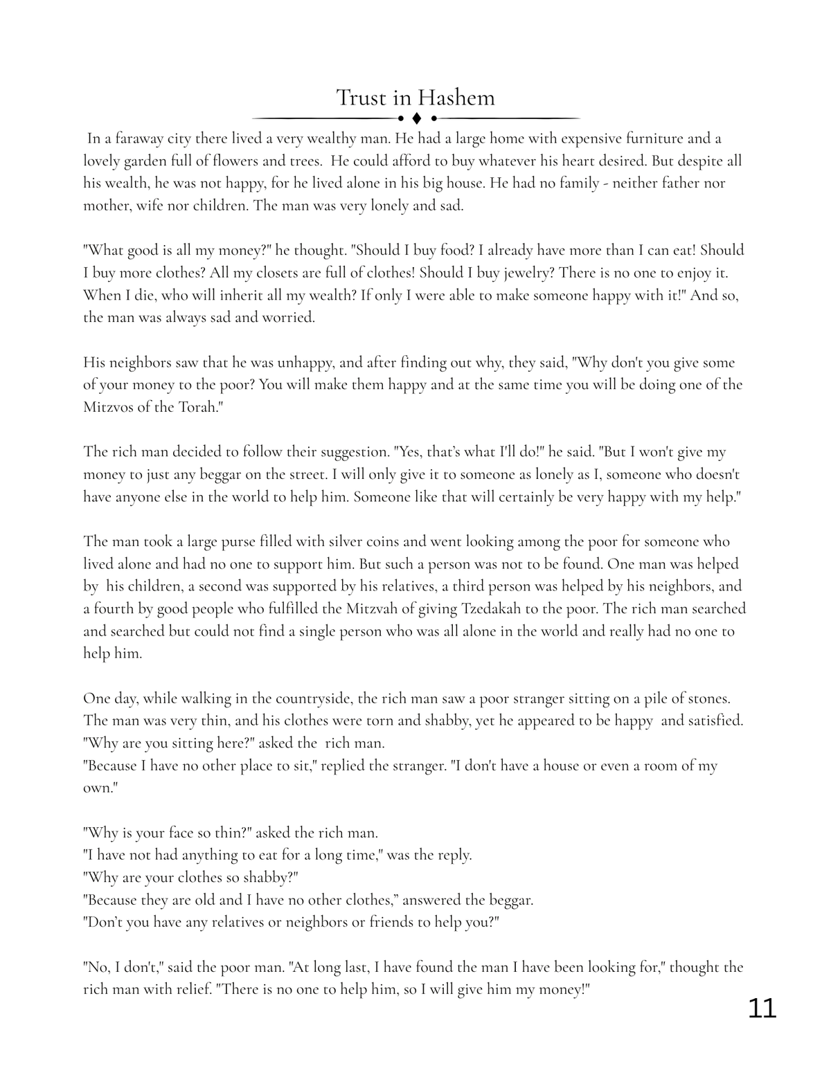 Mitzva Book {3-8}