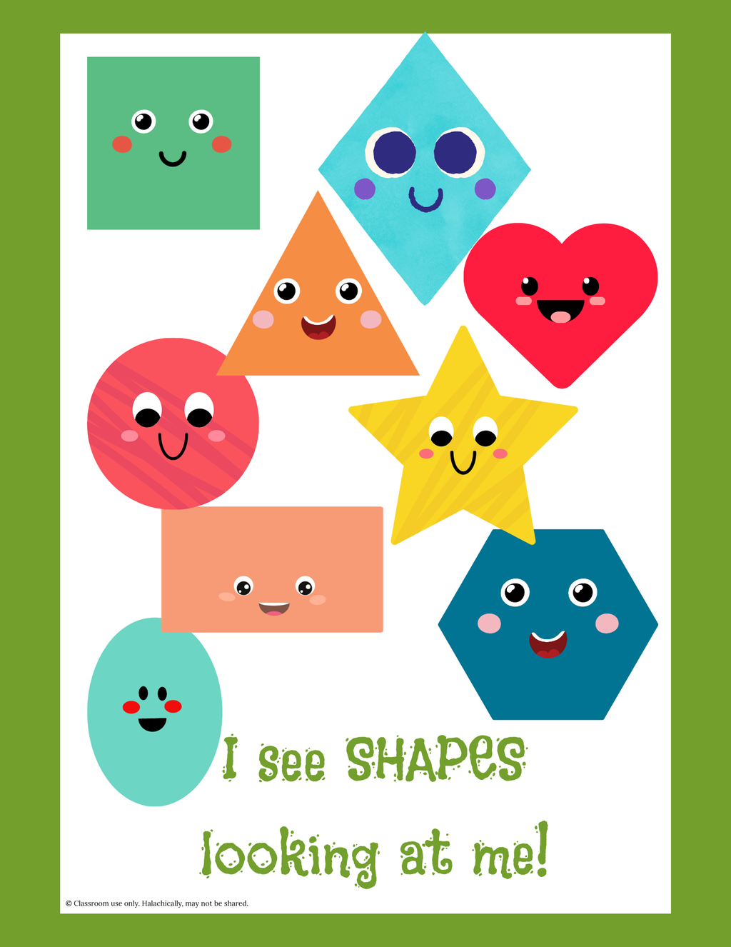Shapes Book {Pre K-K}