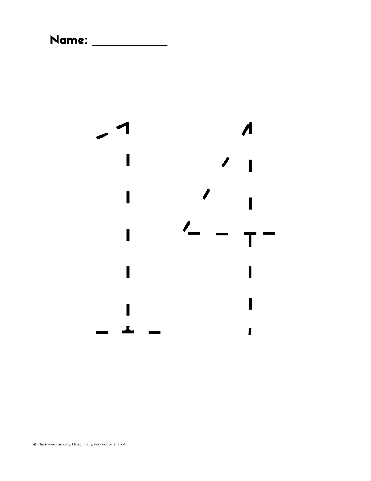 Number Tracing 1-20 {Pre K-Grade 1}
