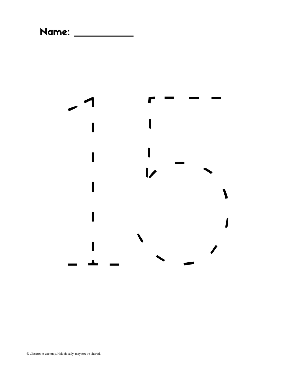 Number Tracing 1-20 {Pre K-Grade 1}