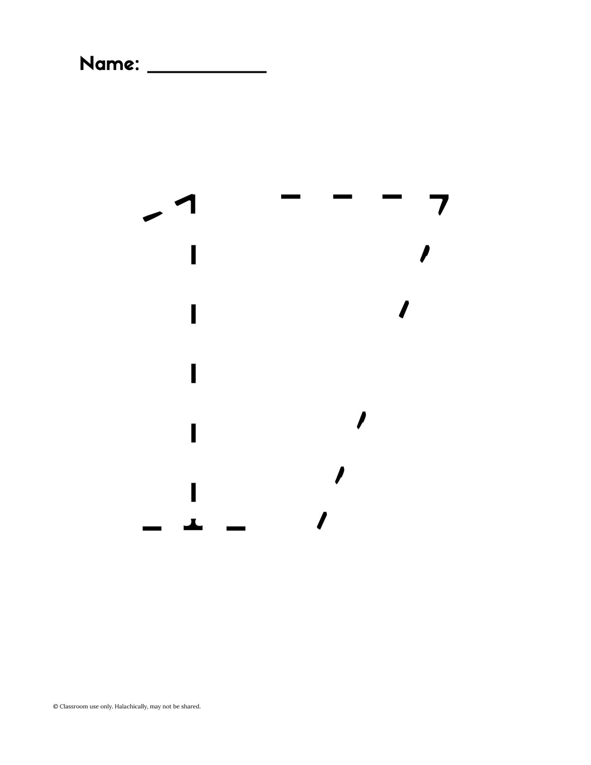 Number Tracing 1-20 {Pre K-Grade 1}