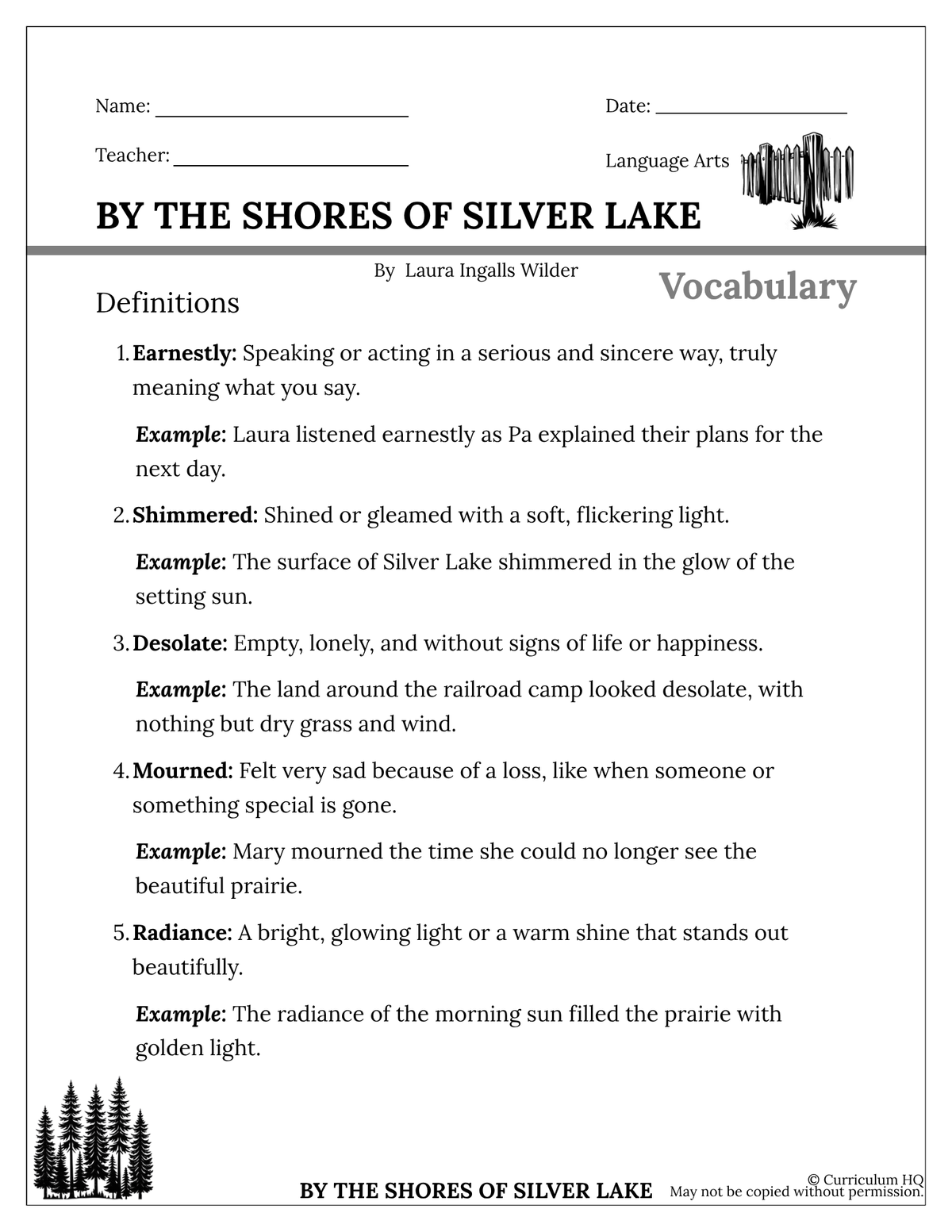By the Shores of Silver Lake
