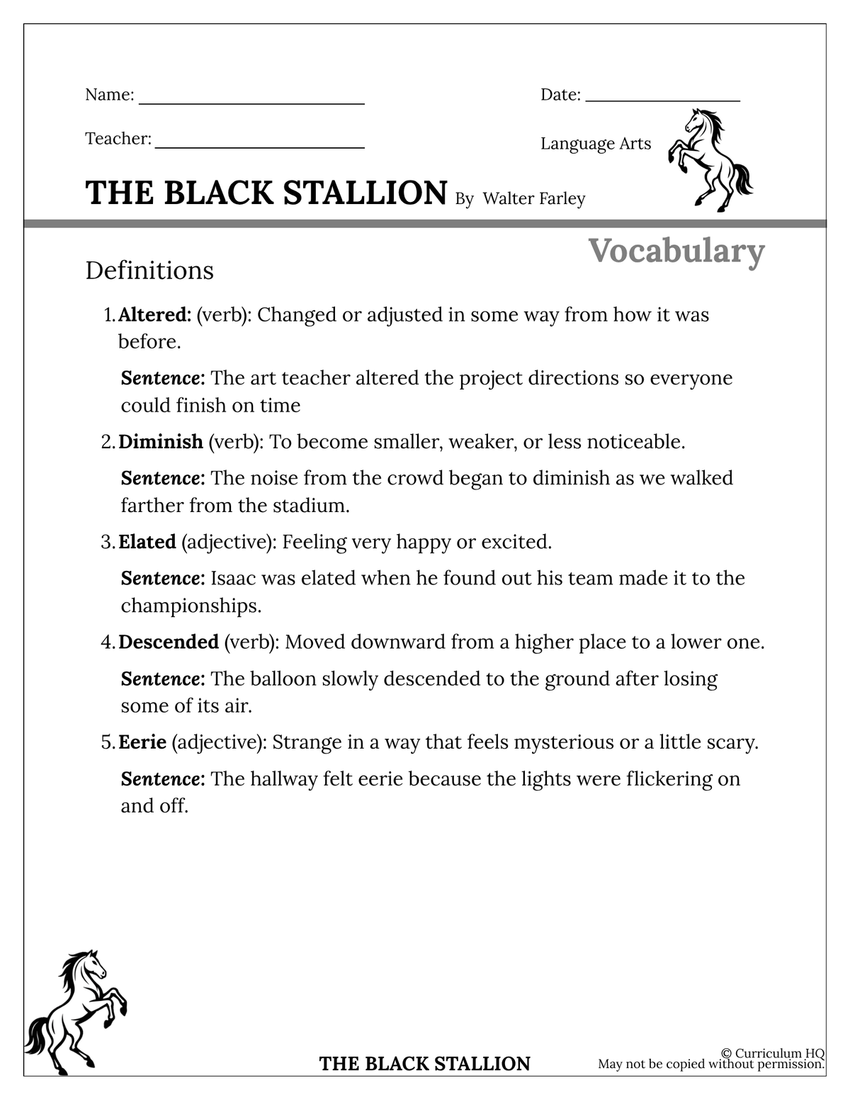 The Black Stallion