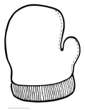 Mitten Craft {Pre K-K}