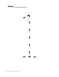 Number Tracing 1-20 {Pre K-Grade 1}