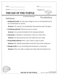 The Day of the Turtle