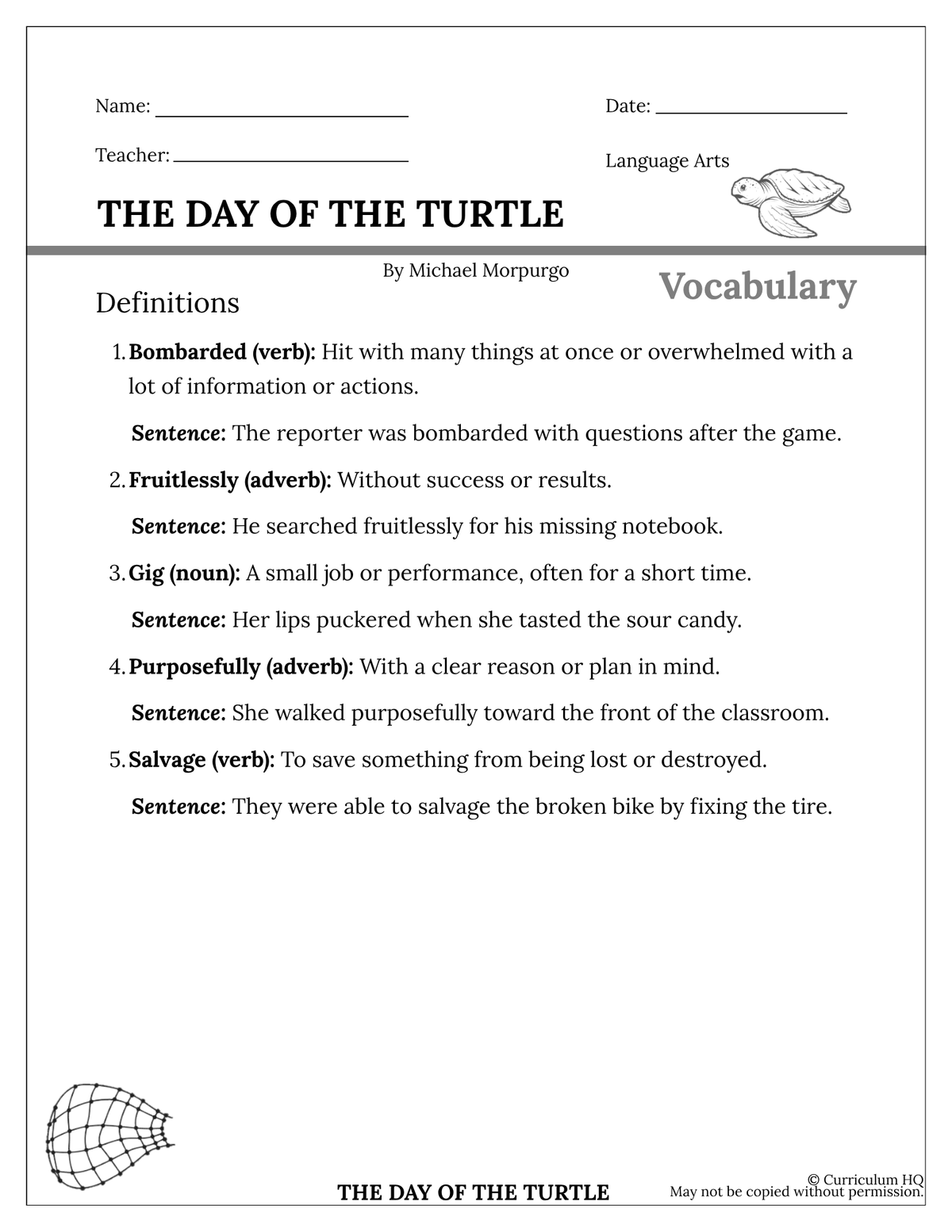 The Day of the Turtle