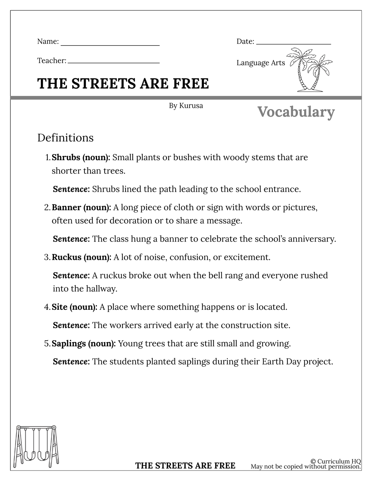 The Streets are Free
