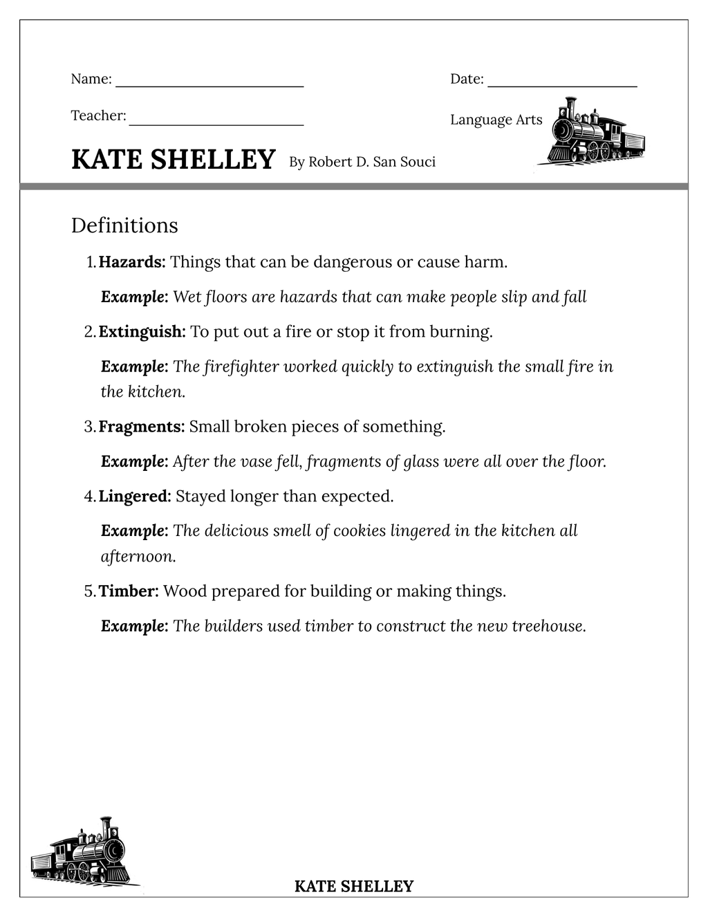 Kate Shelley
