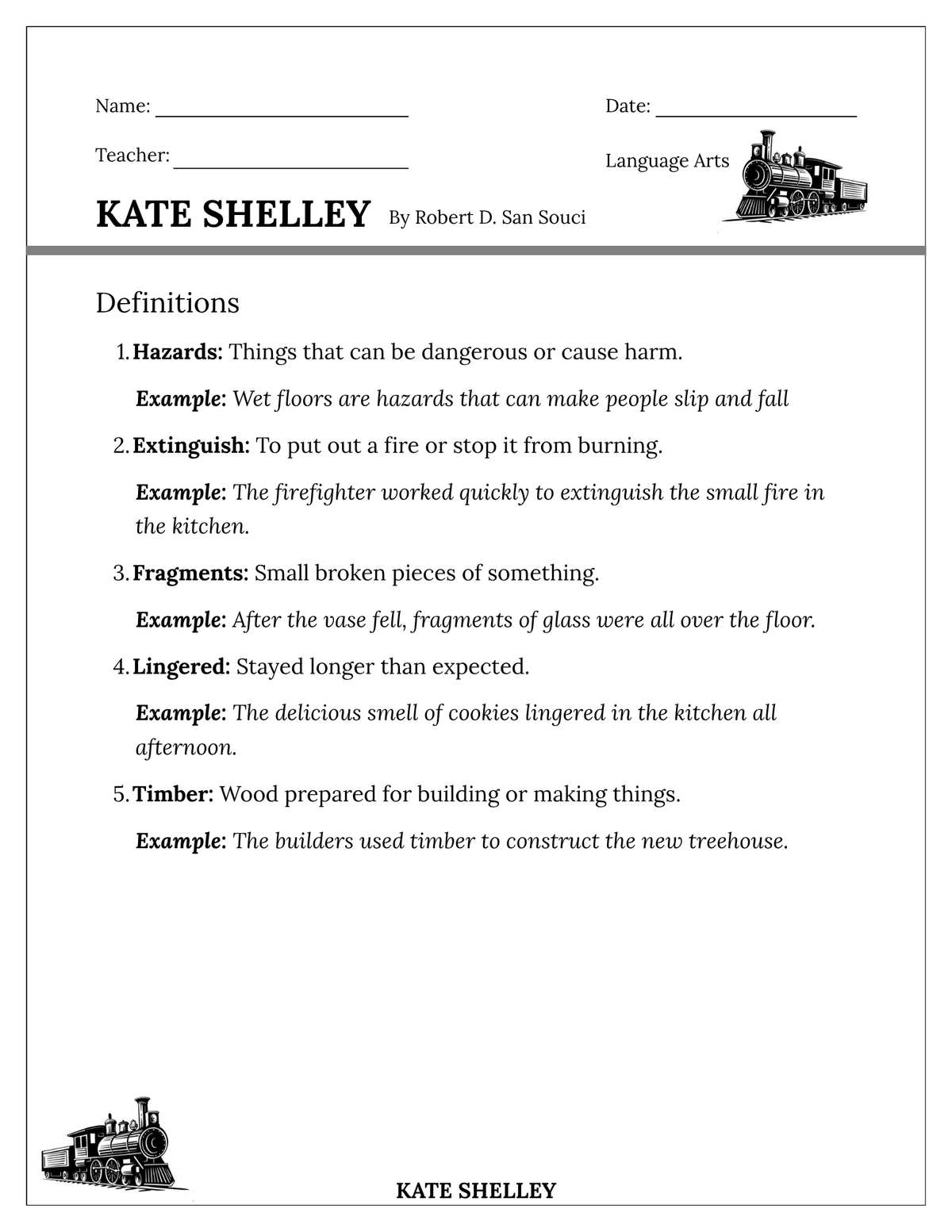 Kate Shelley