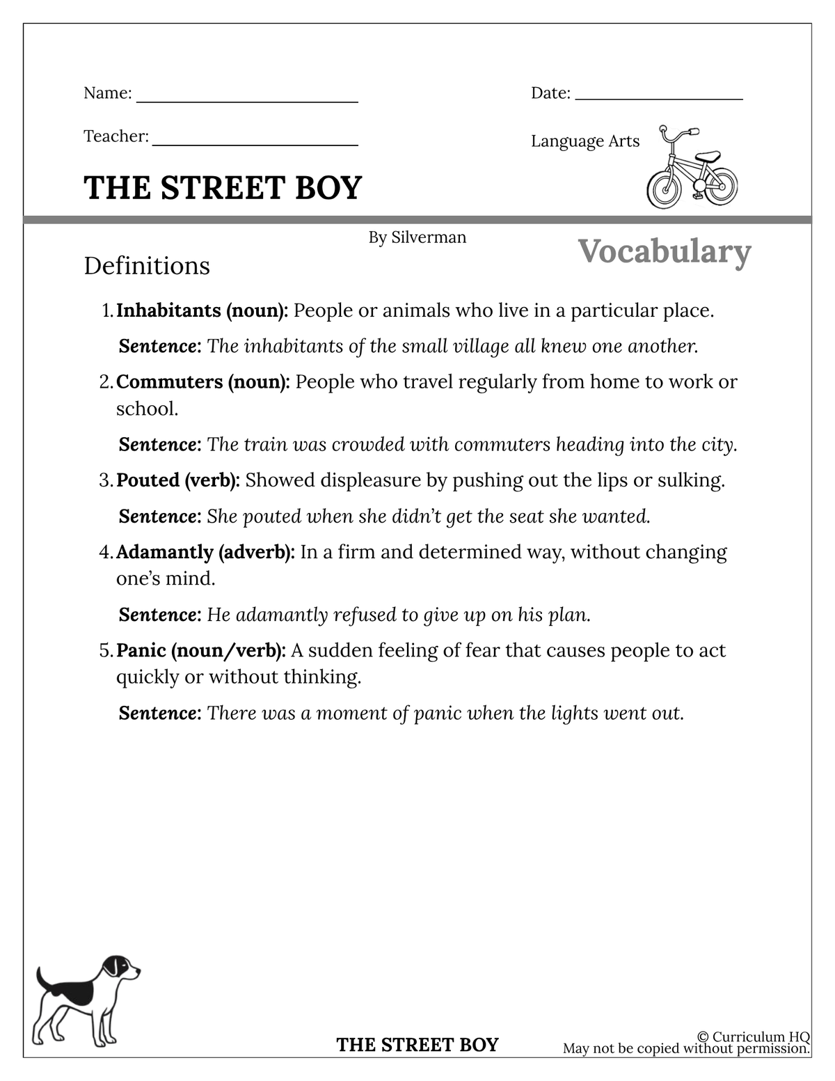 The Street Boy