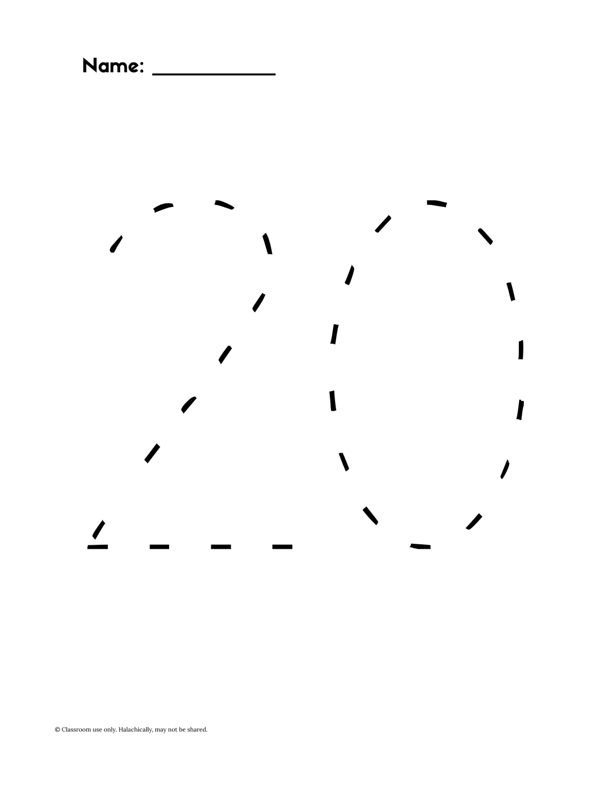Number Tracing 1-20 {Pre K-Grade 1}