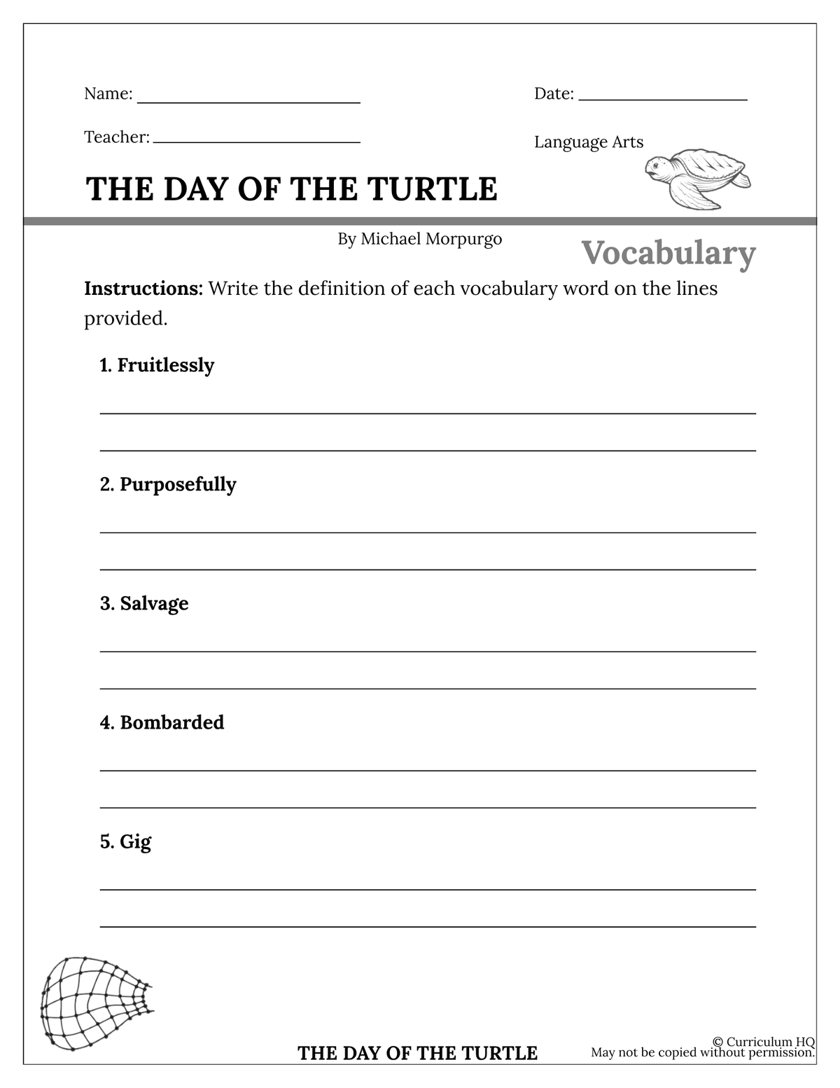 The Day of the Turtle