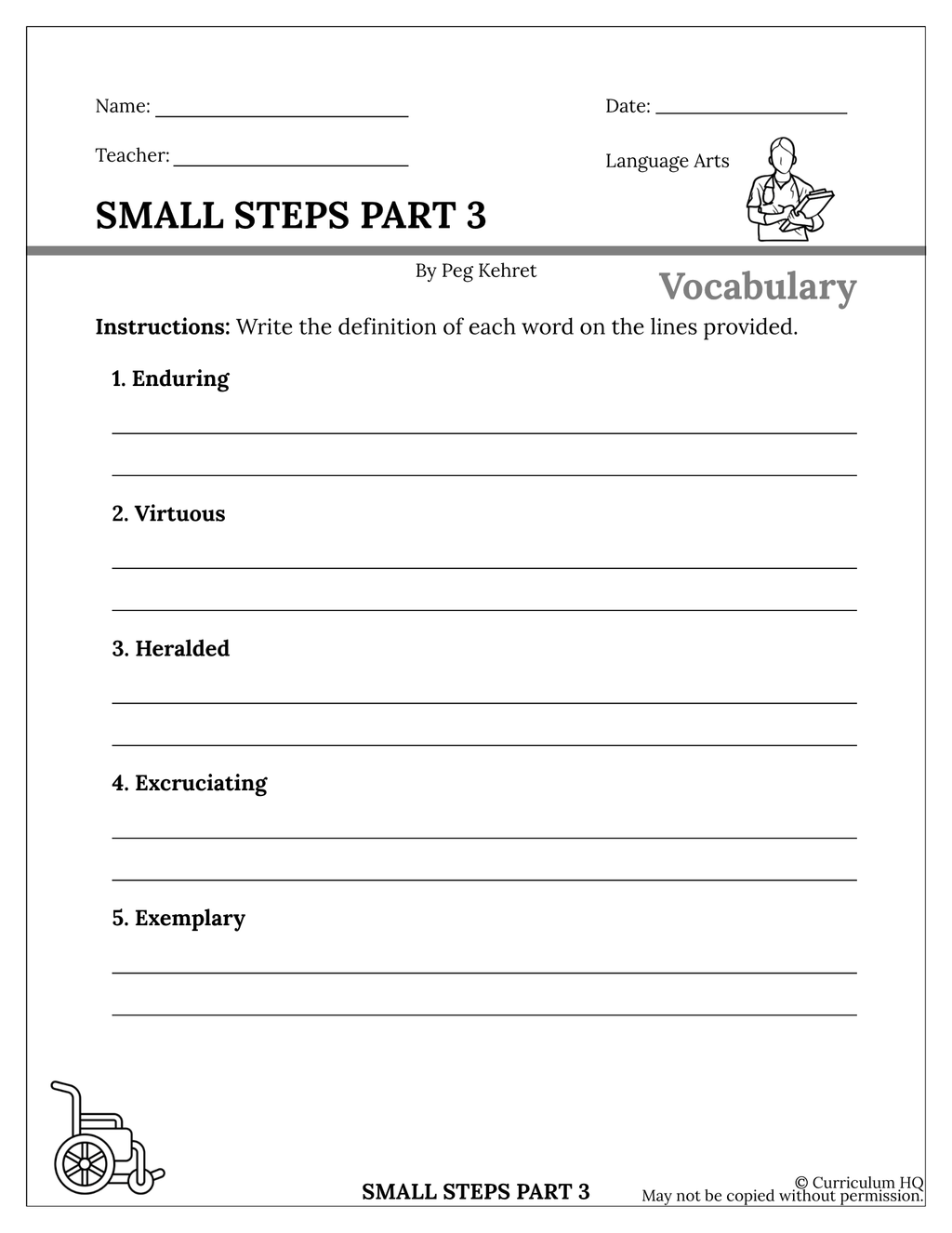 Small Steps Part 3