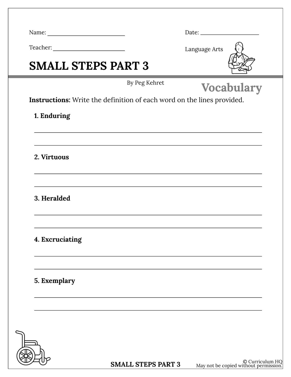 Small Steps Part 3