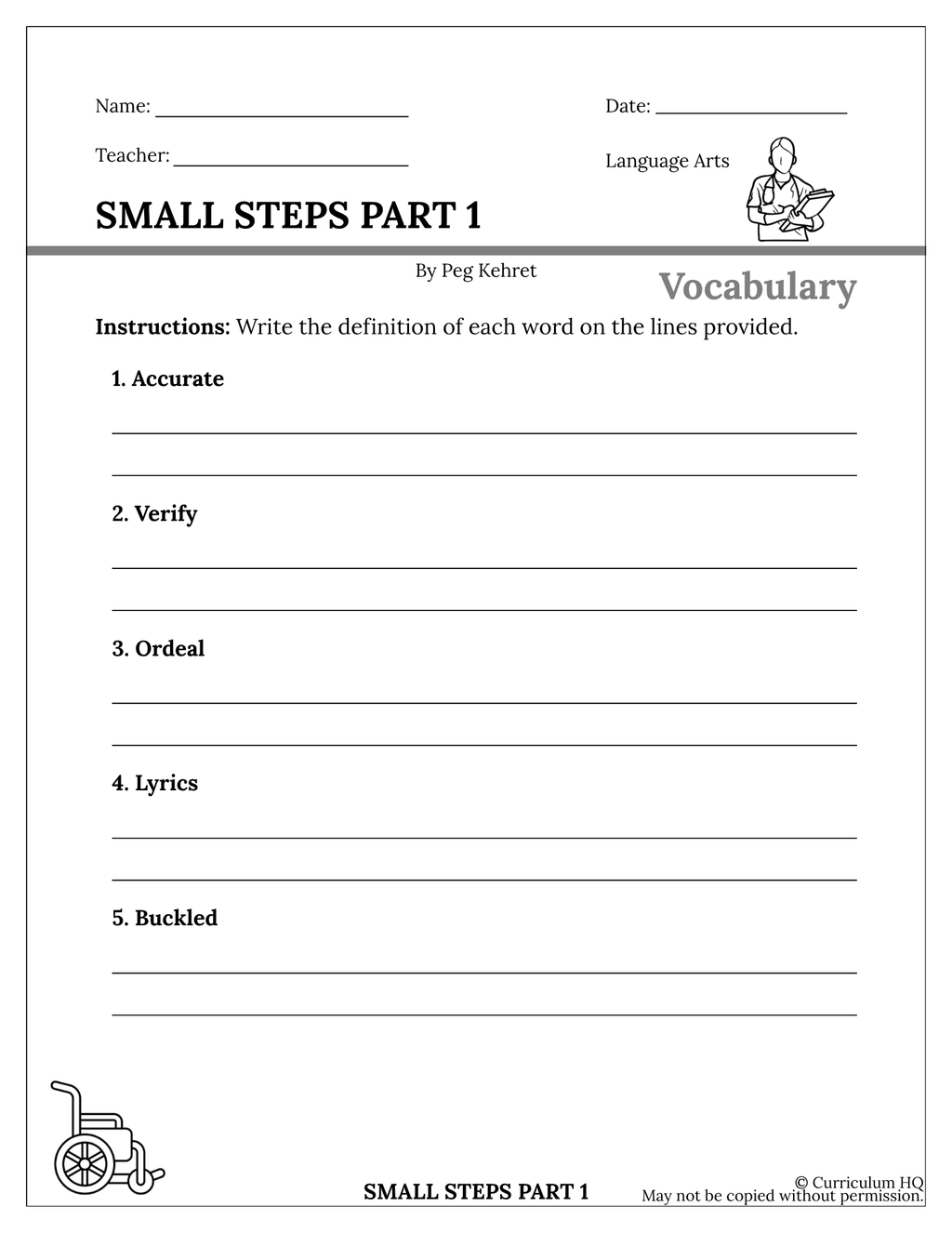 Small Steps Part 1