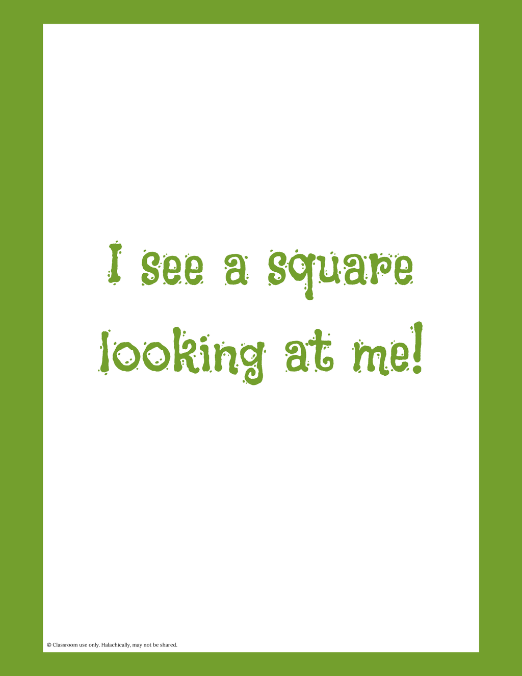 Shapes Book {Pre K-K}