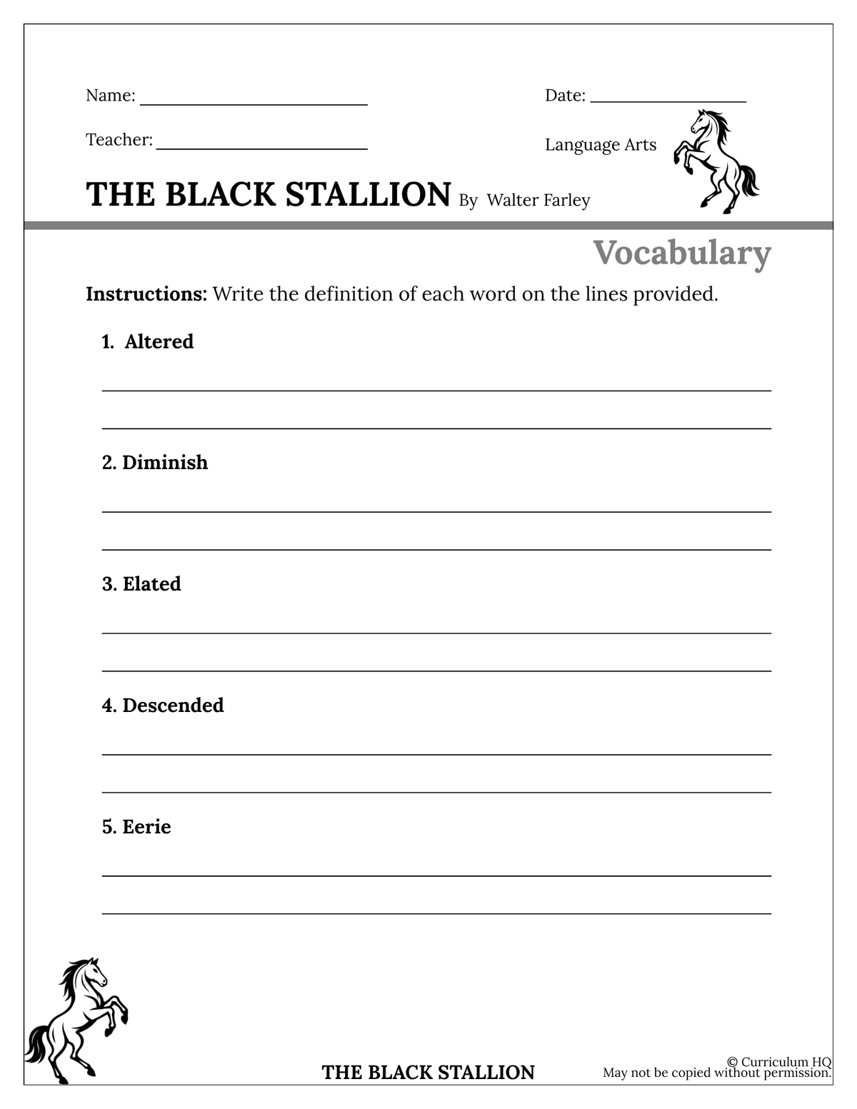 The Black Stallion