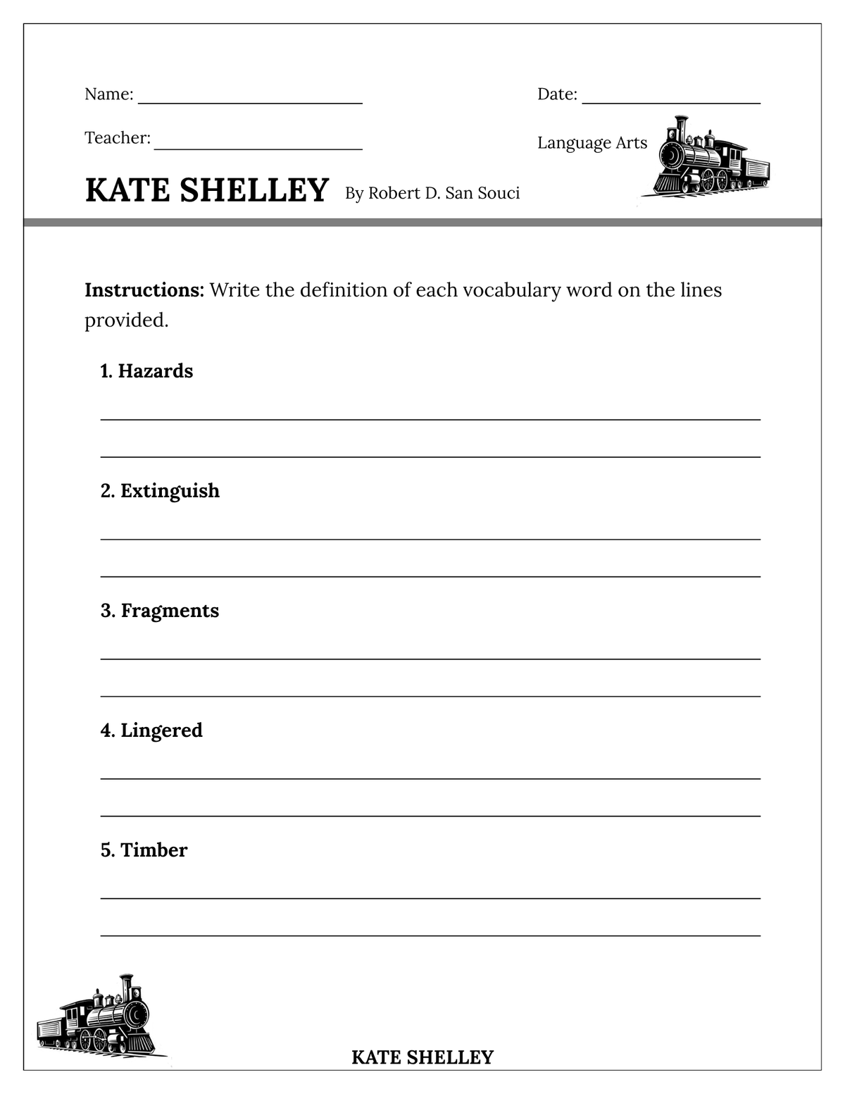 Kate Shelley