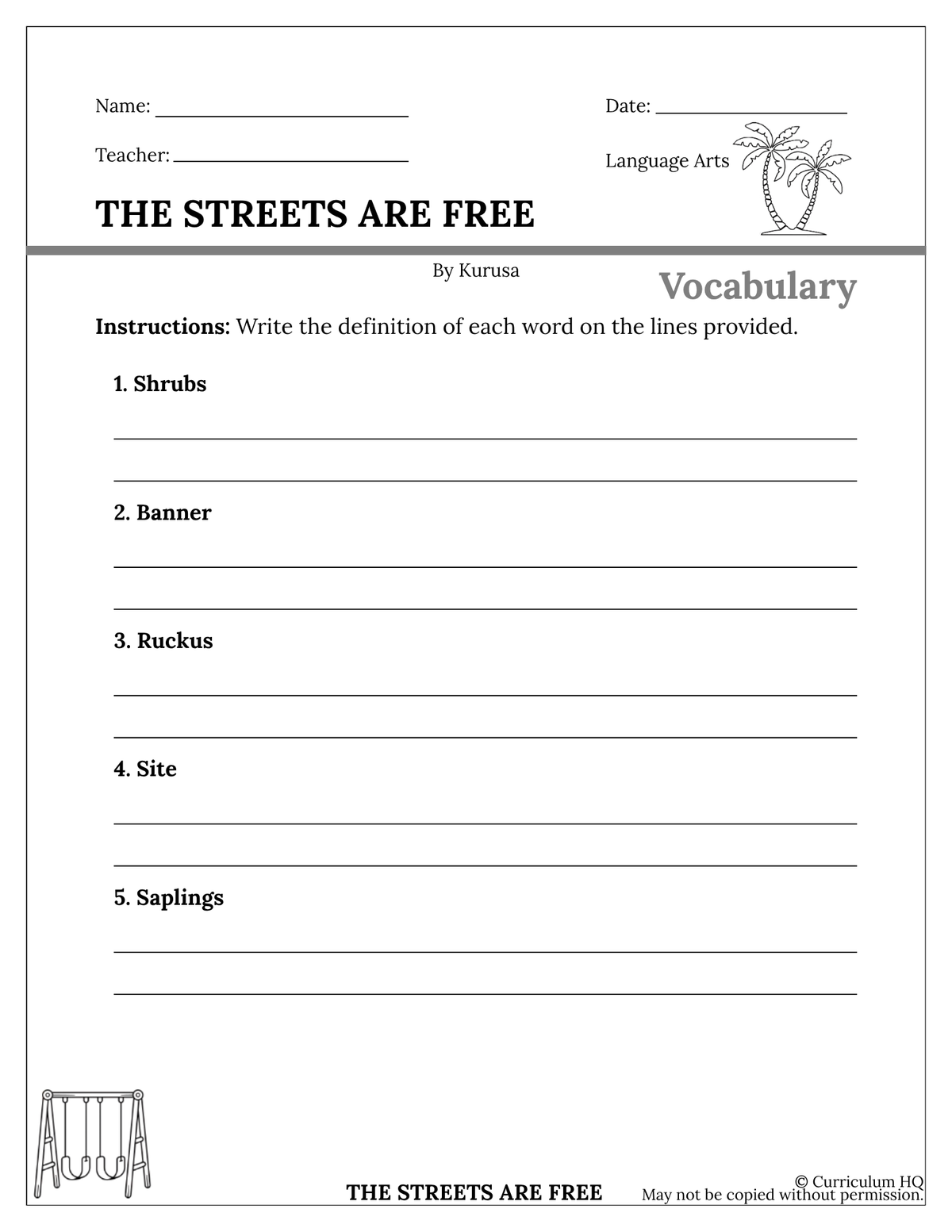 The Streets are Free