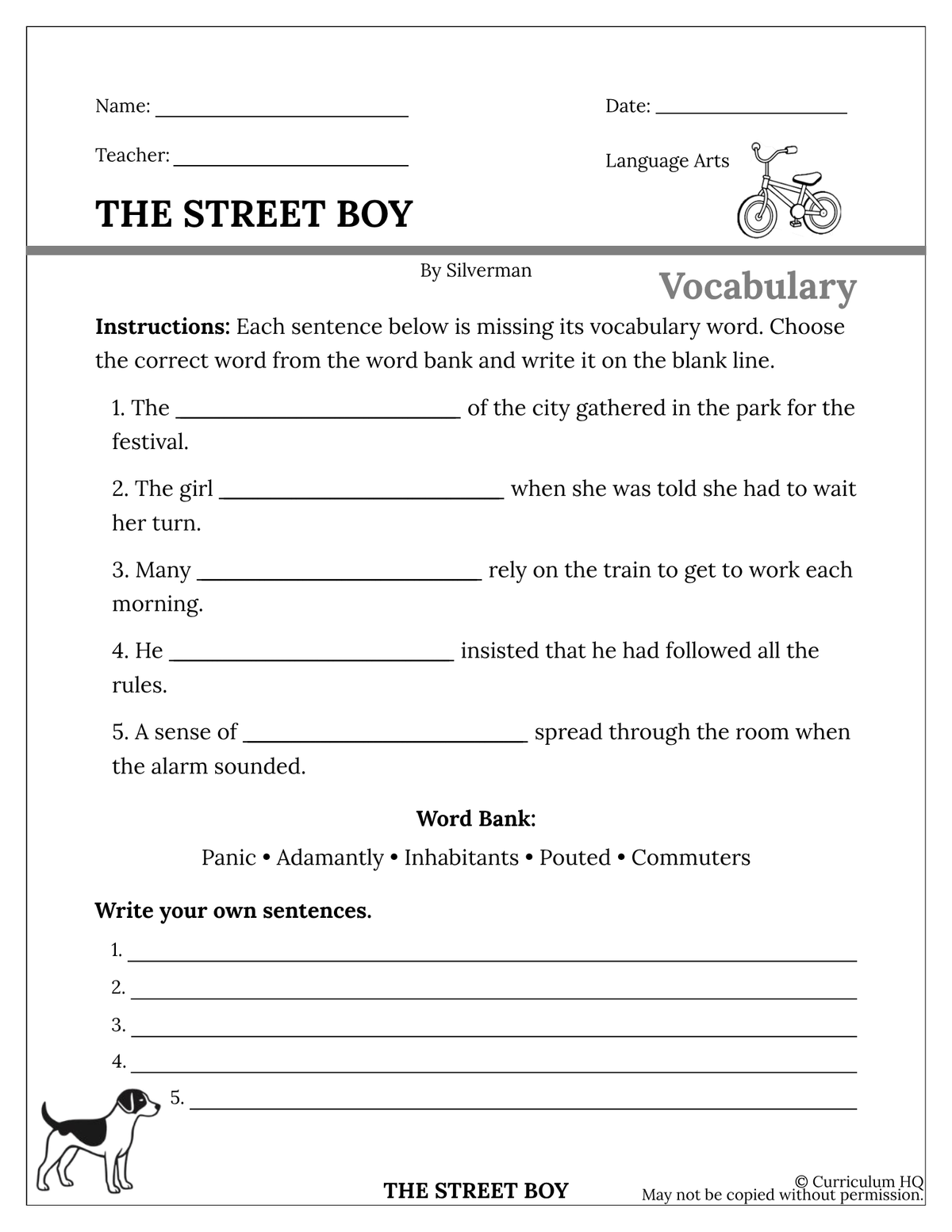 The Street Boy
