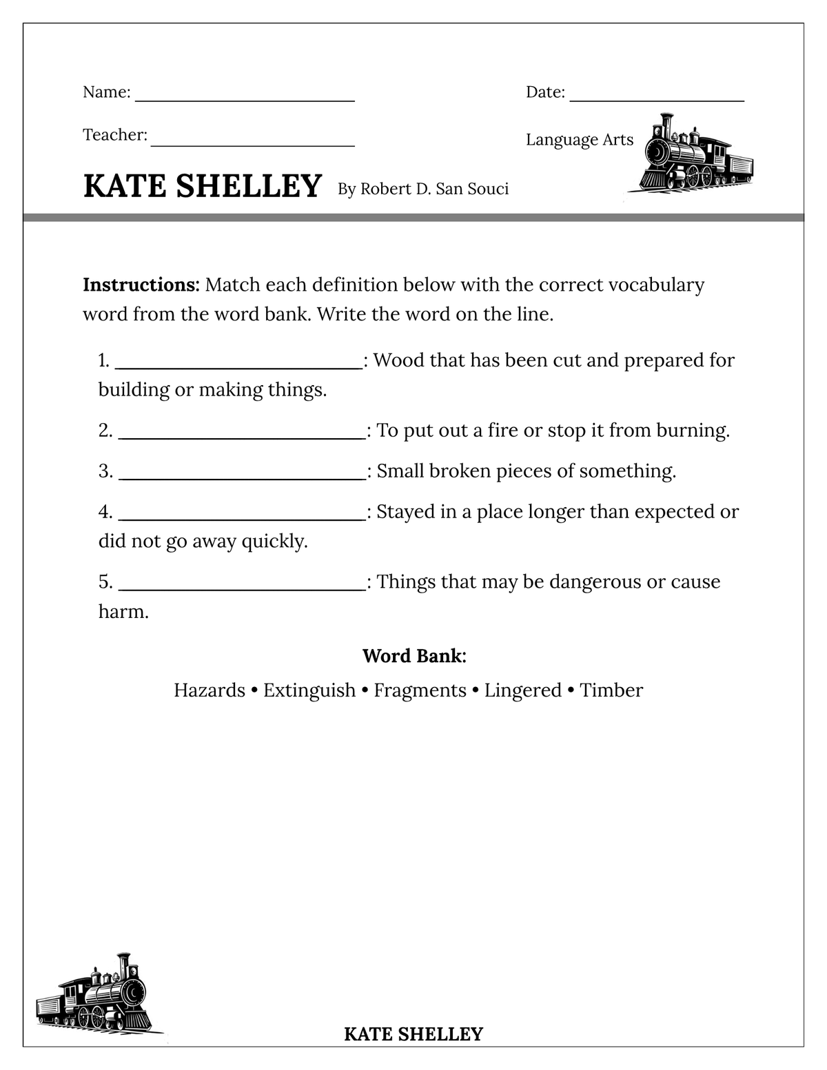 Kate Shelley