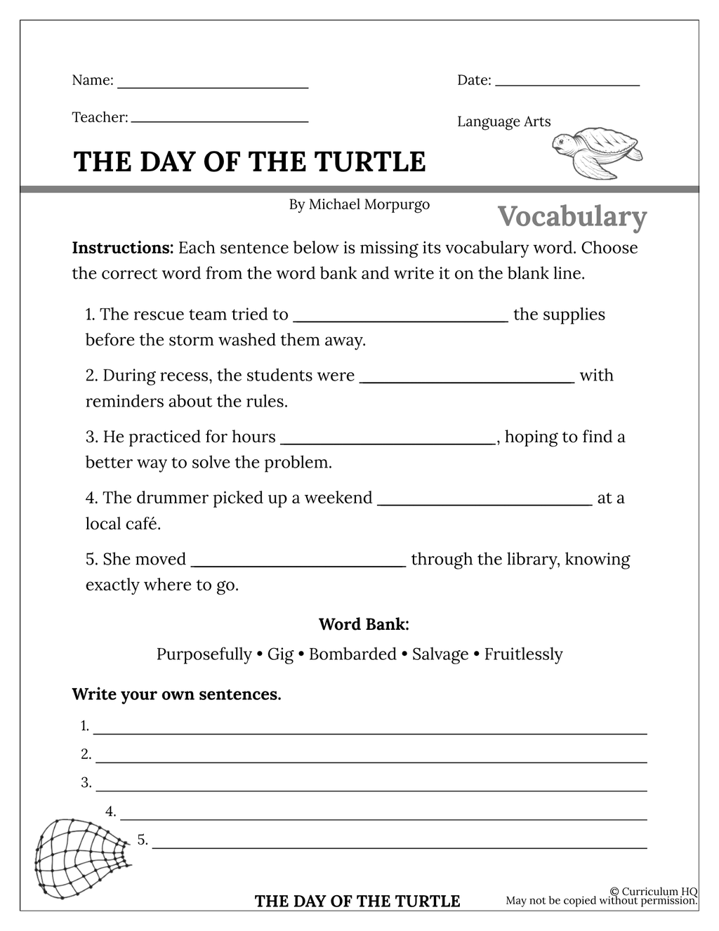 The Day of the Turtle
