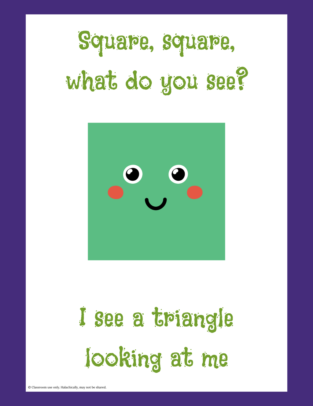 Shapes Book {Pre K-K}