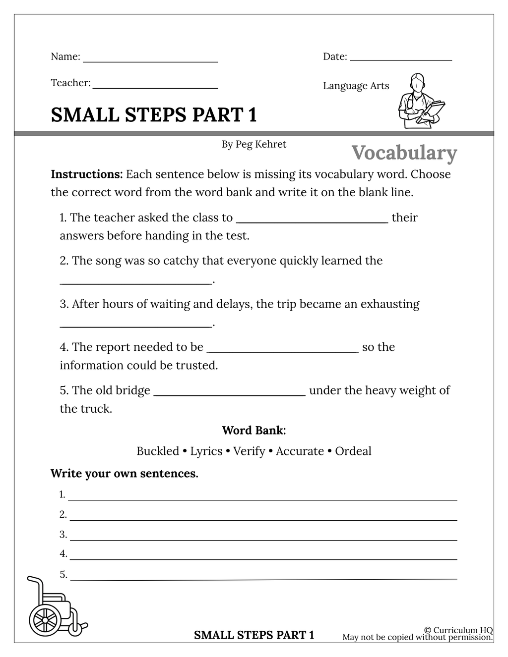 Small Steps Part 1