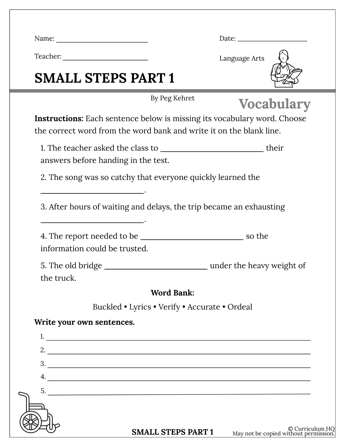 Small Steps Part 1