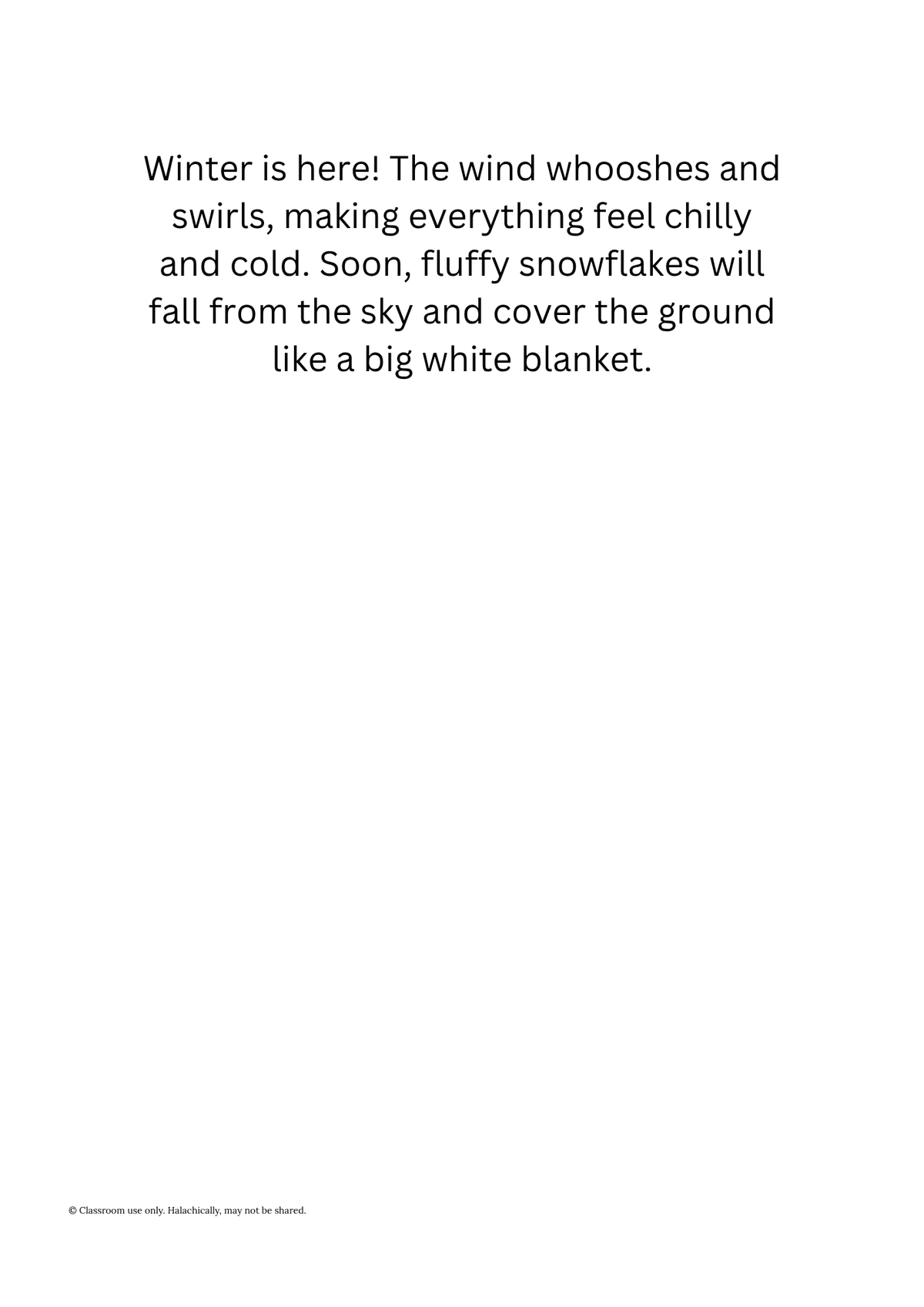 Winter Book
