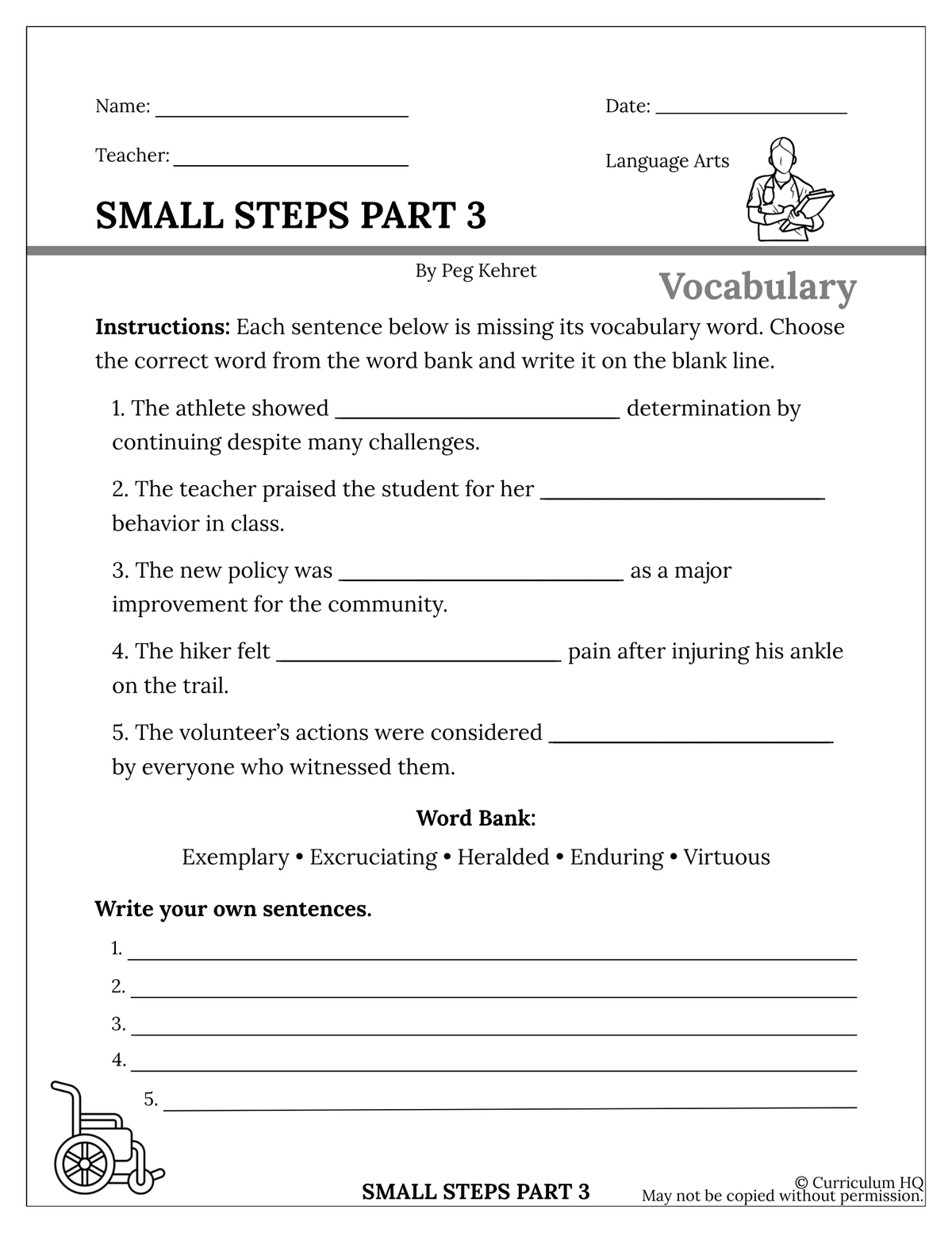 Small Steps Part 3