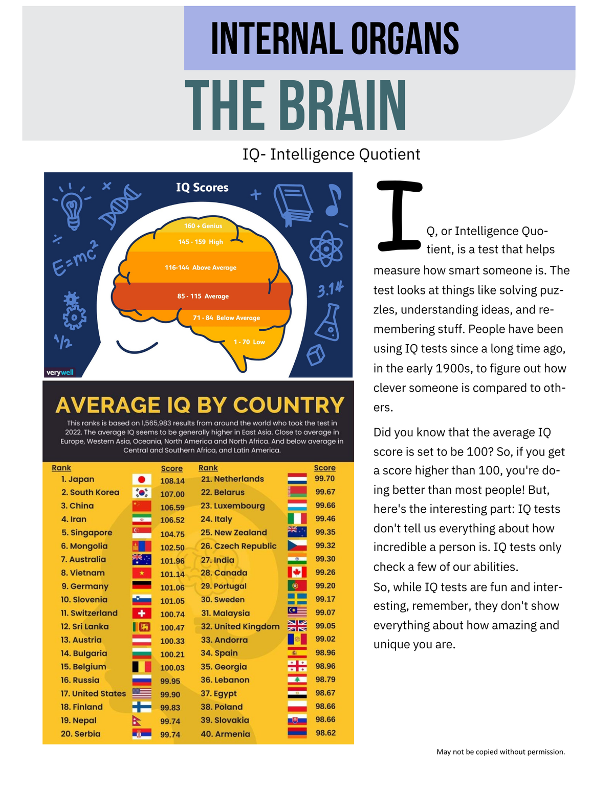 The Brain {5-8}