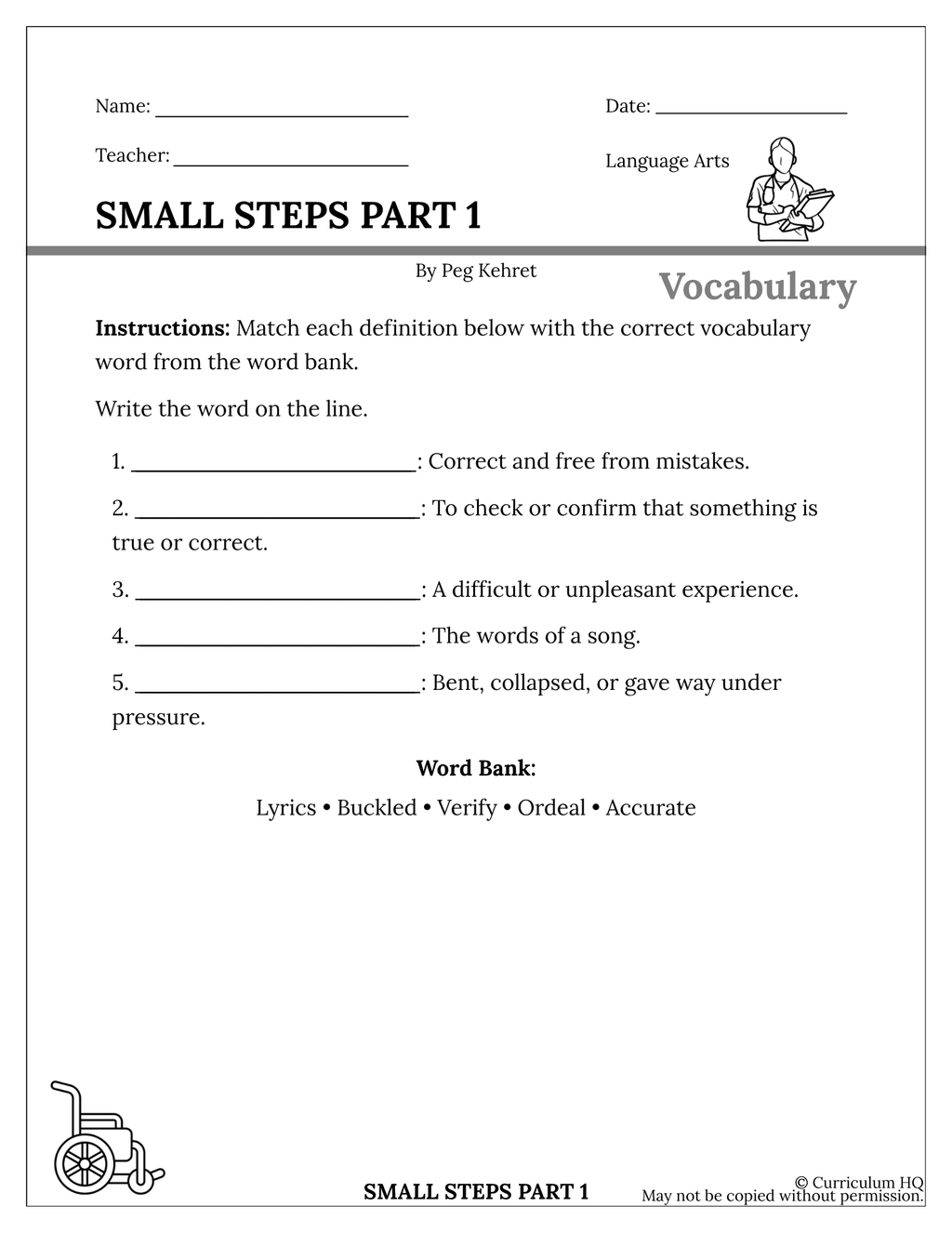 Small Steps Part 1