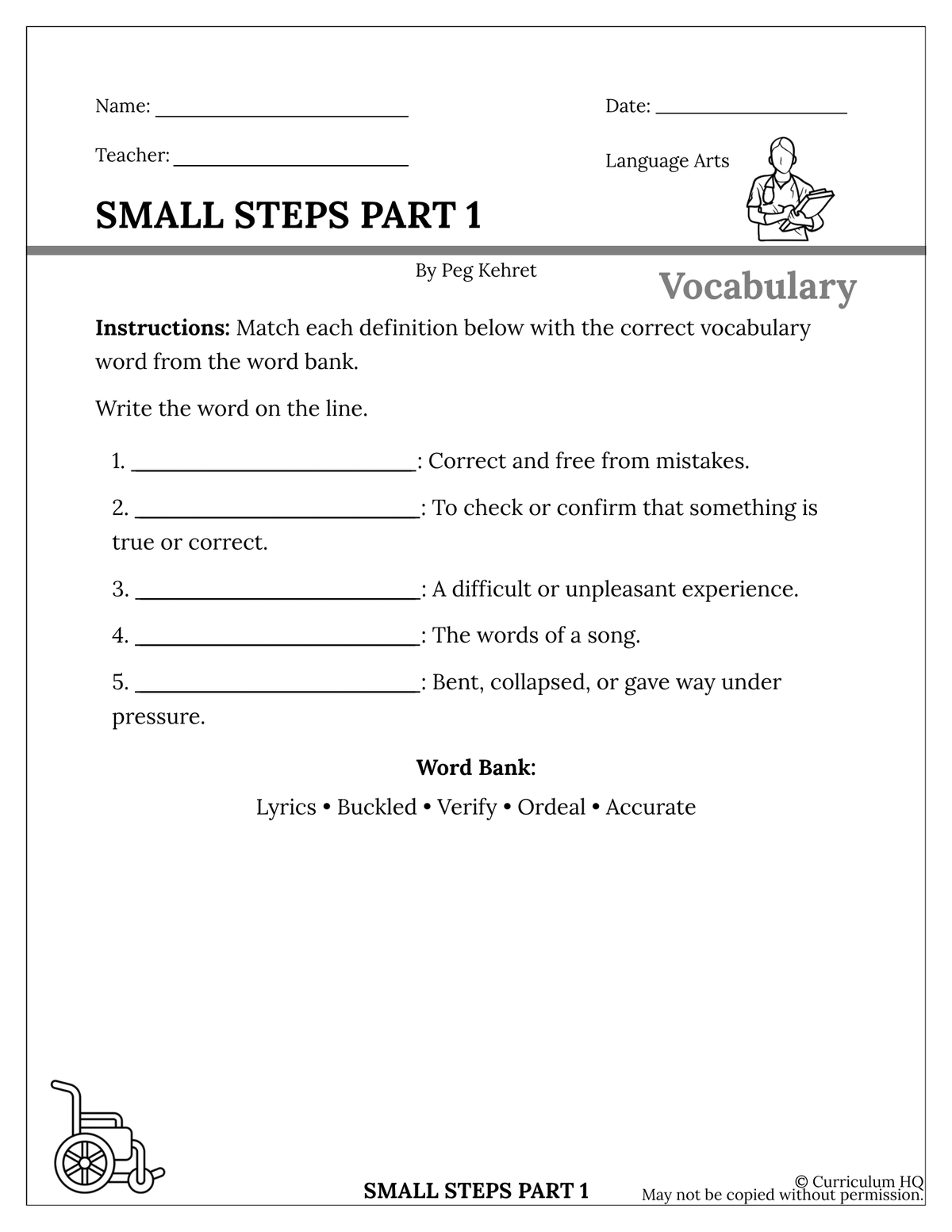 Small Steps Part 1