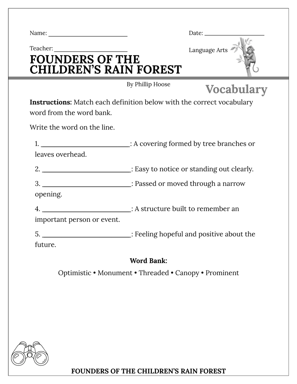 Founders of the Children's Ran Forest