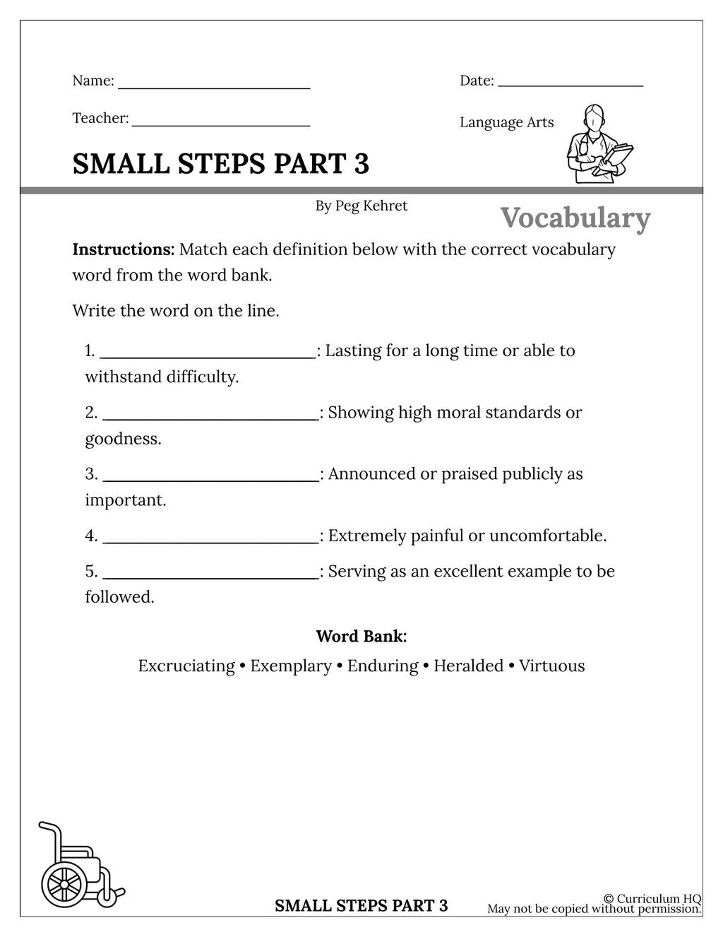 Small Steps Part 3