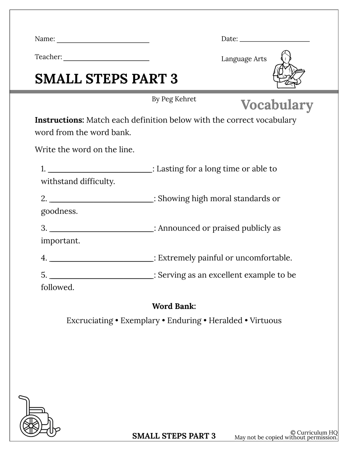 Small Steps Part 3