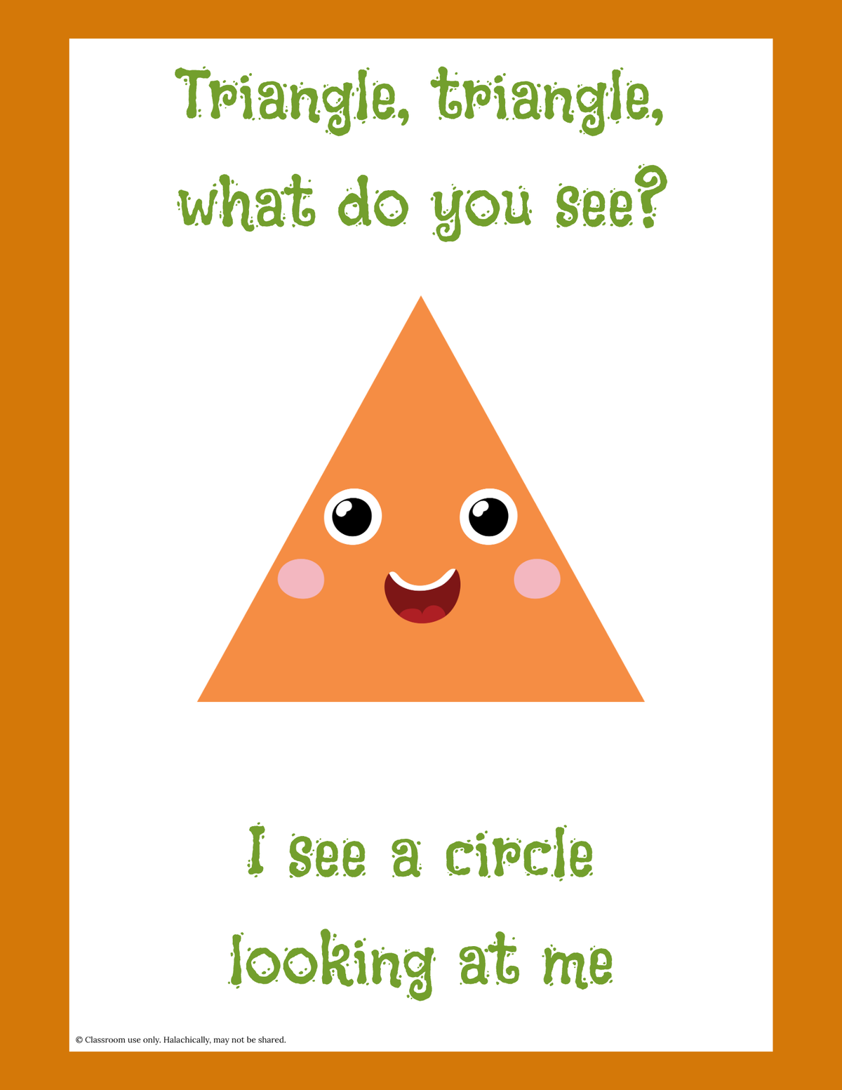 Shapes Book {Pre K-K}