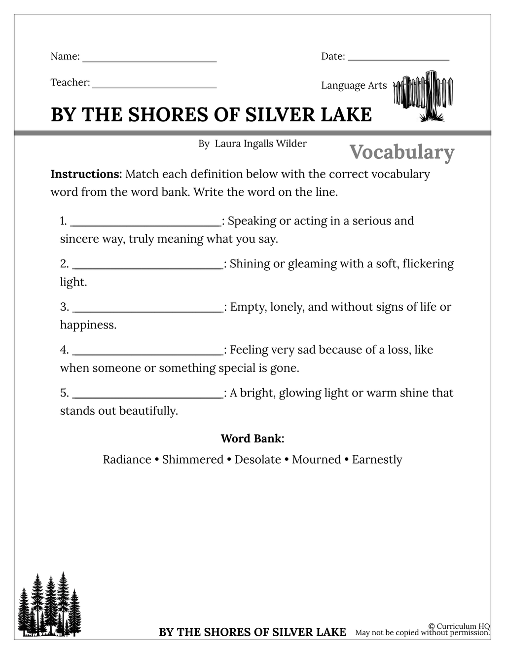 By the Shores of Silver Lake