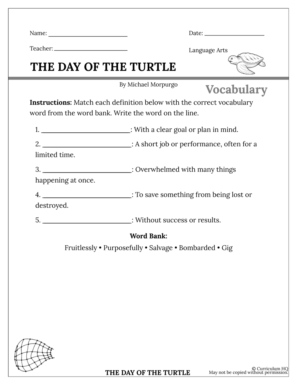 The Day of the Turtle