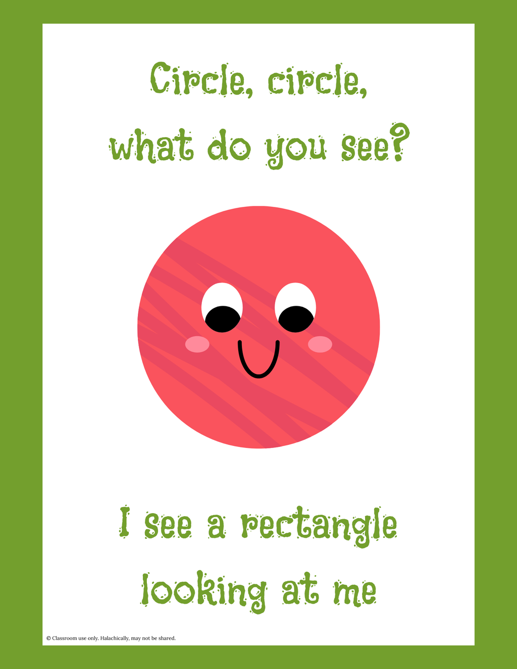 Shapes Book {Pre K-K}