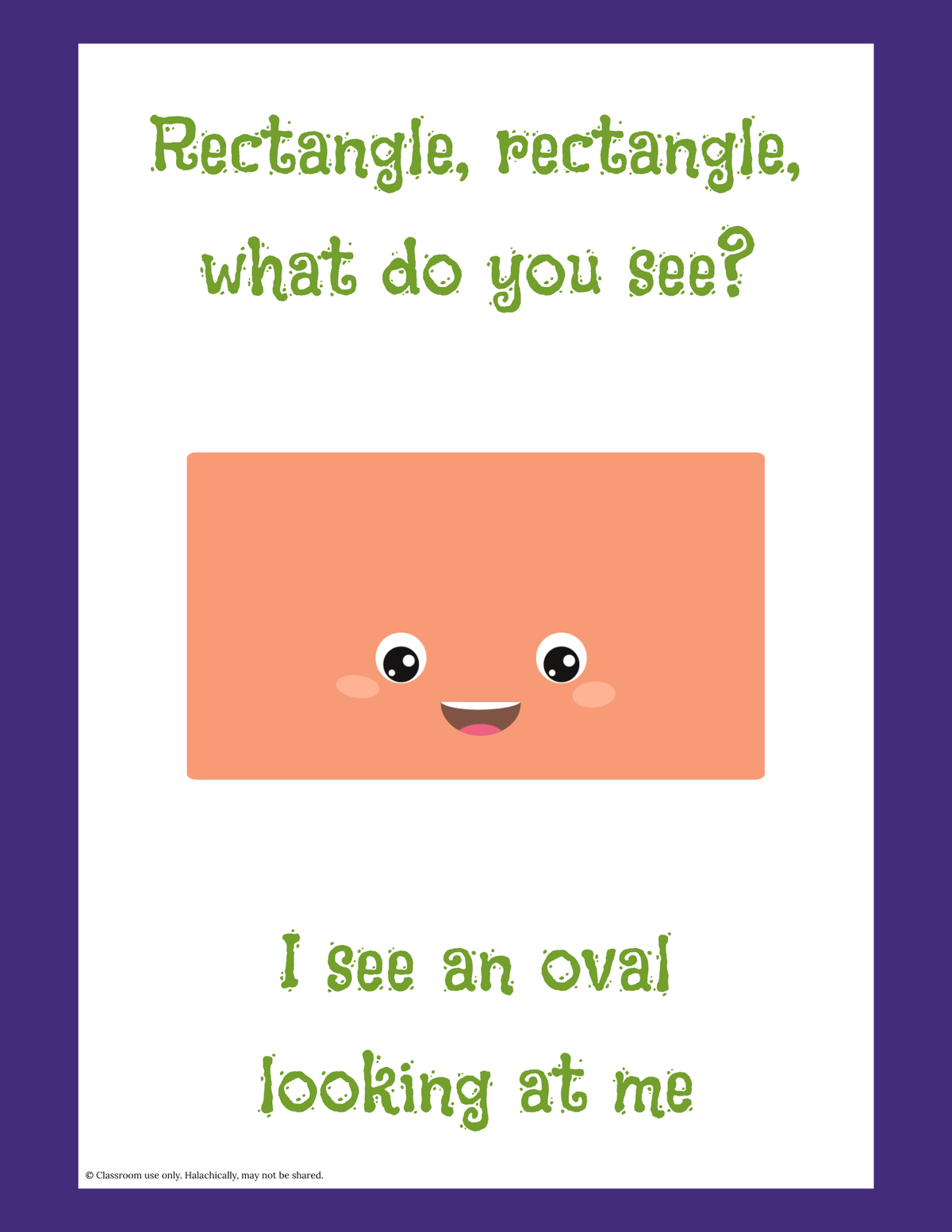Shapes Book {Pre K-K}