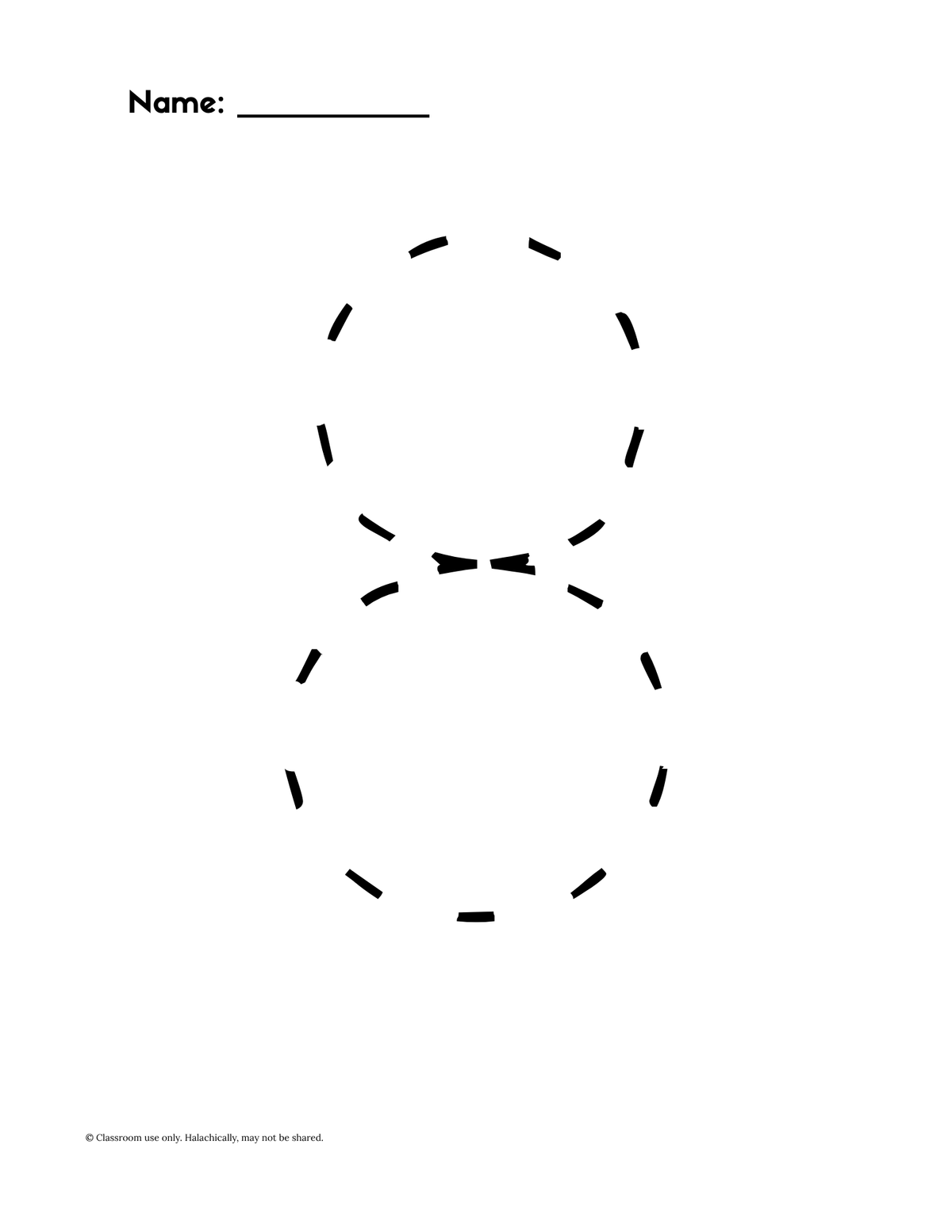 Number Tracing 1-20 {Pre K-Grade 1}