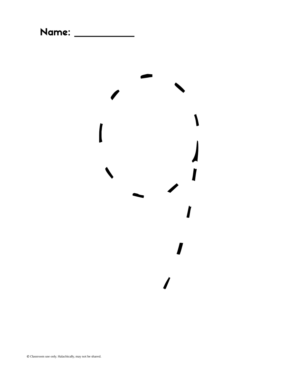 Number Tracing 1-20 {Pre K-Grade 1}
