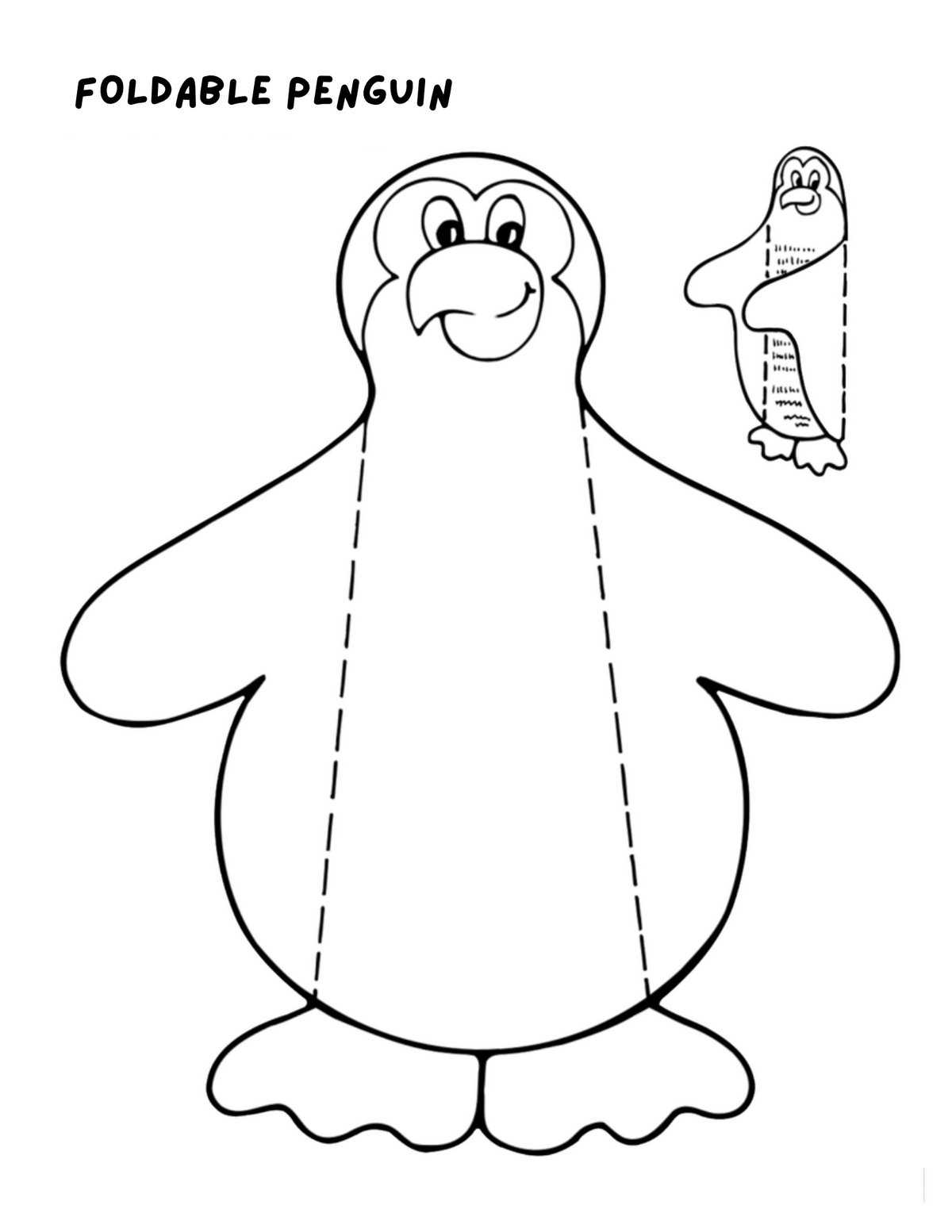 Penguin Craft {Pre K-K}